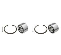 NTY 2x Cuscinetto Ruota Mozzo Asse Posteriore Destro SX per Honda Hr - Gh 1.6
