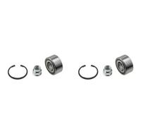 NTY 2x Cuscinetto Ruota Mozzo Frontale per Fiat Punto 188_1.2 60 176_75 188AX