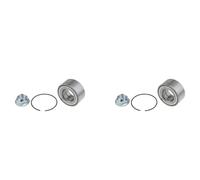 NTY 2x Cuscinetto Ruota Mozzo Frontale per Land Rover LN 2.0 TD4 4x4 1.8i