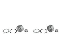 NTY 2x Cuscinetto Ruota Mozzo Frontale per Renault Kangoo Express FW0/1_ 1.5