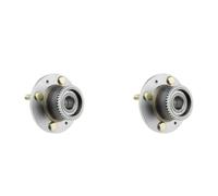 NTY 2x Cuscinetto Ruota Mozzo Posteriore per Chevrolet Spark M300 1.0 1.2 Aveo