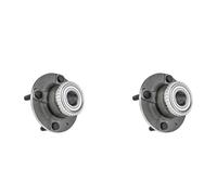 NTY 2x Cuscinetto Ruota Mozzo Posteriore per Daewoo Rezzo U100 2.0 Rubare 1.6