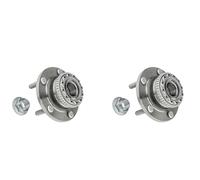 NTY 2X Mozzo Ruota Kit Cuscinetti Posteriore Per Hyundai Coupe GK 2.0 GLS 2.7 V6