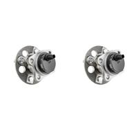 NTY 2X Mozzo Ruota Kit Cuscinetti Posteriore Per Toyota Yaris _P9_ 1.0 VVT-i 1.3