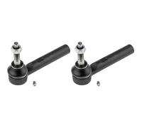 NTY 2x Testa Tirante Asse Anteriore Esterno per Chrysler Grand Voyager V Rt 2.8