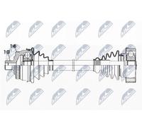 NTY Semiasse posteriore per VW Passat Variant 1.9 TDI 4MOTION Sinistra/Destra