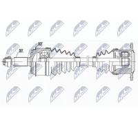NTY Albero motore/Semiasse compatibile con MITSUBISHI NPW-MS-081
