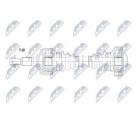 Semiasse Assale posteriore Sx Cambio automatico a 7 marce NPW-PS-016 NTY