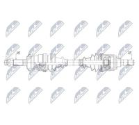 NTY Albero motore/Semiasse NPW-DA-001 Compatibile con: DAIHATSU TERIOS