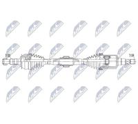 NTY Albero motore/Semiasse NPW-DW-035