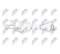 NTY Semiasse NPW-FT-035 per FIAT Doblo 1.6D Multijet Anteriore sinistro/destro