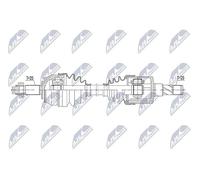 NTY Albero motore/Semiasse compatibile con FIAT NPW-FT-043