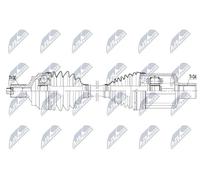 Semiasse Assale anteriore Sx Trasmissione automatica NPW-ME-096 NTY