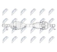 NTY Albero motore/Semiasse NPW-PL-091 anteriori sx 573mm