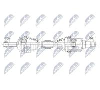 NTY Albero motore/Semiasse NPW-TY-096 anteriori sx 652mm