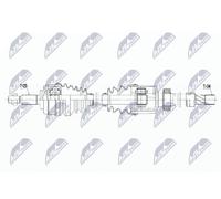 Semiasse Assale anteriore Trasmissione automatica NPW-RE-058 NTY per RENAULT