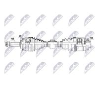 NTY Semiasse Albero Cardanico Anteriore Destro per Hyundai Matrix 1.5 CRDi VGT