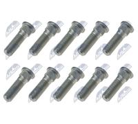 10x NTY Bullone ruota KSP-NS-001 per NISSAN Qashqai / Qashqai +2 I (J10, NJ10)
