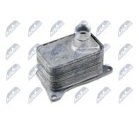 CCL-AU-015 NTY Radiatore olio, Olio motore per AUDI,CUPRA,PORSCHE,SEAT,SKODA,VW