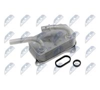 NTY Radiatore olio, Olio motore compatibile con MERCEDES-BENZ CCL-ME-002