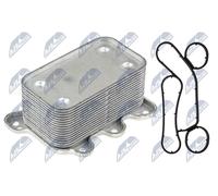 NTY Radiatore olio, Olio motore compatibile con MERCEDES-BENZ PUCH CCL-ME-012