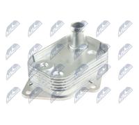NTY Radiatore olio, Olio motore compatibile con MERCEDES-BENZ CCL-ME-019