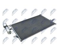 NTY Condensatore Aria Condizionata Alluminio per Chevrolet Nubira Kombi Lacetti