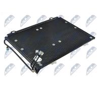 NTY Condensatore Aria Condizionata Alluminio Adatto A per Mercedes Benz Classe C