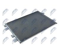 Condensatore radiatore climatizzazione R 134a CCS-RE-017 NTY per RENAULT DACIA