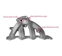 NTY Collettore Scarico Per Chevrolet Captiva C100 C140 2.4 LPG Opel Antara