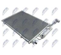 Condensatore radiatore climatizzazione R 134a CCS-FR-007 NTY per FORD FIESTA VI
