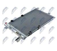 NTY Condensatore Climatizzatore CCS-PL-007 Per Opel 377x575x16mm con essiccatore