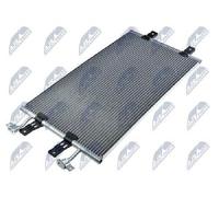 Condensatore radiatore climatizzazione R 134a CCS-PL-036 NTY per RENAULT OPEL