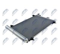 NTY Condensatore climatizzatore PEUGEOT CITROËN 2,0 2,2 6453.EC 6455.AS 6455.CQ