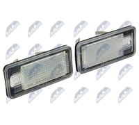 2x NTY ELP-AU-000 Luce targa per AUDI A3 Sportback (8PA) A3 Schrägheck (8P1) LED