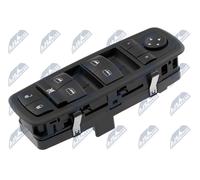 NTY Interruttore, Alzacristallo compatibile con CHRYSLER DODGE JEEP EWS-CH-017