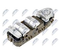 Interruttore alzacristalli anteriore Sx cromo/nero EWS-ME-028 NTY