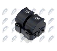 NTY EWS-RE-025 Interruttore Alzacristallo per RENAULT Clio IV Schrägheck (BH)