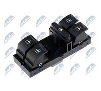NTY Interruttore, Alzacristallo compatibile con SEAT SKODA VAG EWS-SK-010