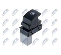 Interruttore alzacristalli posteriore Dx cromo/nero EWS-VW-069 NTY per VW