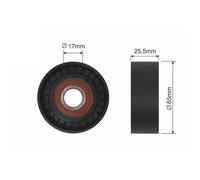 NTY Galoppino Cinghia Scanalata per BMW 3er Touring E91 320d 325d E90 E87 118d