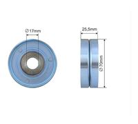 NTY Galoppino Cinghia Scanalata per BMW 5er Touring E39 530d 525d E46 330d Opel