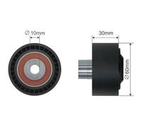 NTY Galoppino Cinghia Trapezoidale per Citroën Jumpy Cassone Berlingo Mf 1.6 HDI