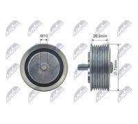 NTY Galoppino/Guidacinghia Cinghia Poly-V per NISSAN 1,6 11925-BC20A 11925-BC20B