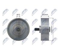 NTY Galoppino/Guidacinghia Cinghia Poly-V TOYOTA 2,5 3,0 88440-0K060 8844025060