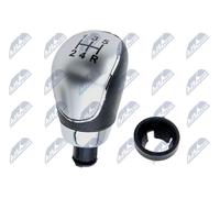 NTY Pomello cambio Cambio manuale a 5 marce cromo/nero per FORD C-MAX (DM2)