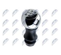 NTY Pomello cambio Cambio manuale a 5 marce cromo adatto per PEUGEOT 307 (3A/C)