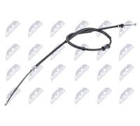 Cavo freno a mano posteriore Dx Freno a tamburo HLR-FT-006 NTY per FIAT PANDA