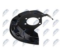 NTY HTO-NS-009 Lamiera paraspruzzi, Disco freno per NISSAN,RENAULT