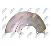NTY Lamiera paraspruzzi Disco freno HTO-VW-012 anteriori sx Lamiera d'acciaio